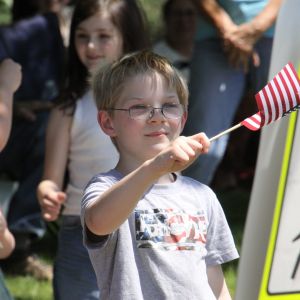 Lions-Club-in-Woodbury-CT-Parade-Flag